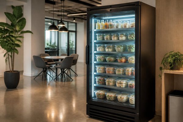frigo connecte dans entreprise