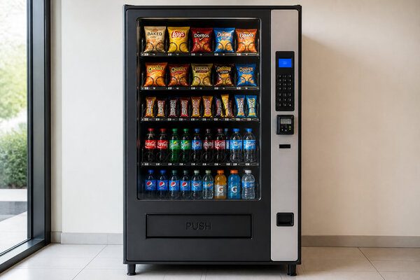 machine combine snacks boissons